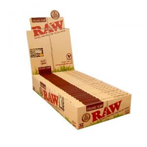 Raw Rolling Paper | Raw Organic 1 1/4 Rolling Papers (Box of 24)