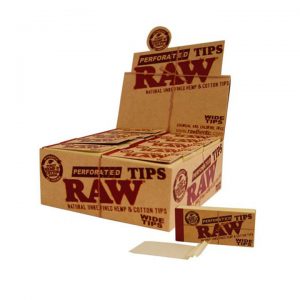 RAW | Perforated Wide Tips (Box of 50)