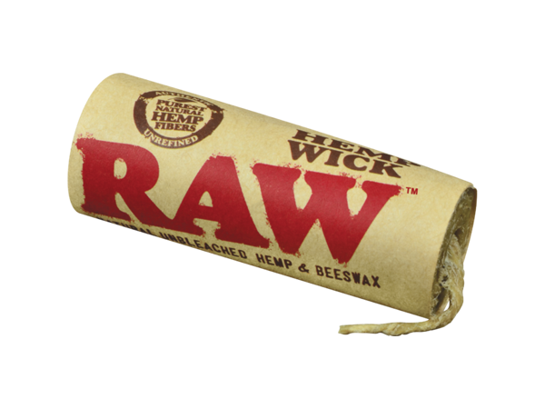 Raw | Hemp Wick 6 Meters –Box of 20