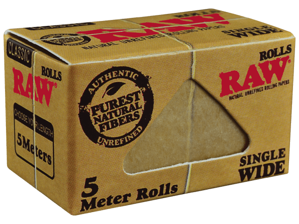 Raw | Classic Single Wide Rolls -Box of 12