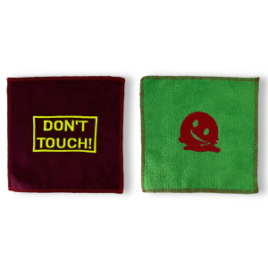 Human Error | Embroidered Micro Fibre Cleaning Cloths