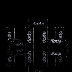 Gordo Scientific | RipTips | Jet Black – White Decal