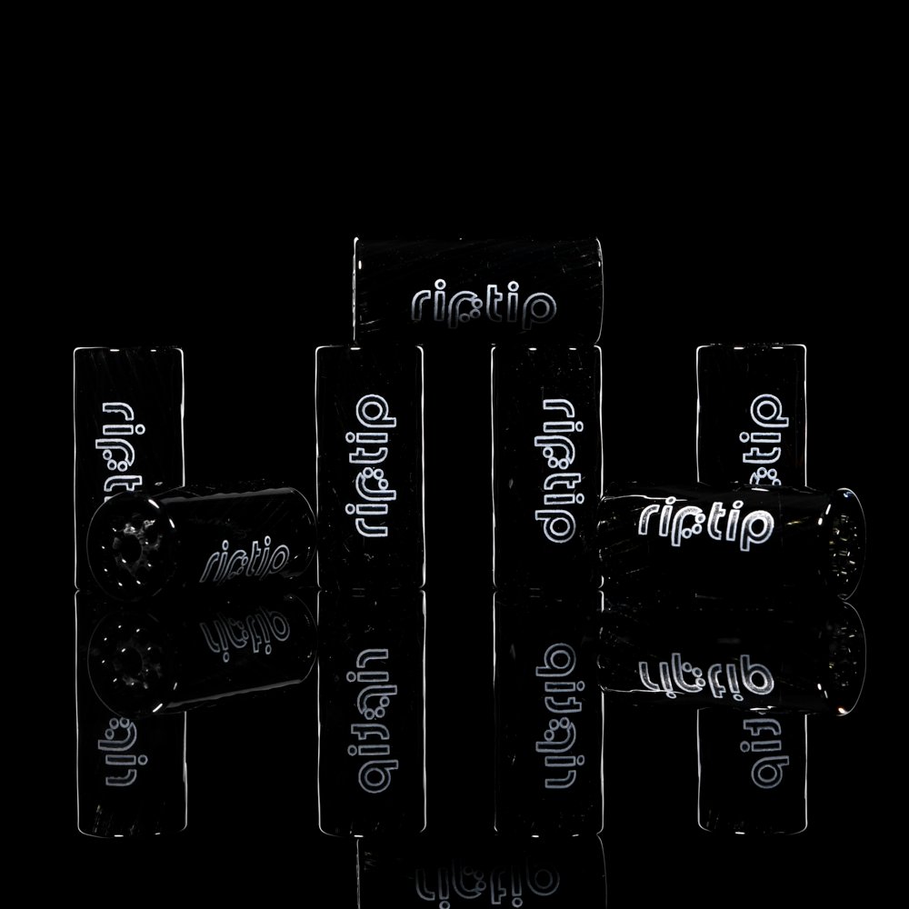 Gordo Scientific | RipTips | Jet Black - White Decal