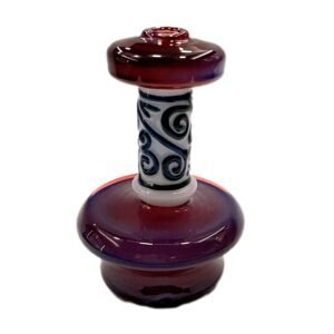 78 Glass | Puffco Peak Dry Top | Blue Vines