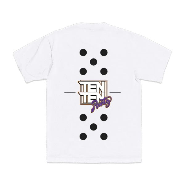 The Ten Co. X Runtz | Domino Tee | White