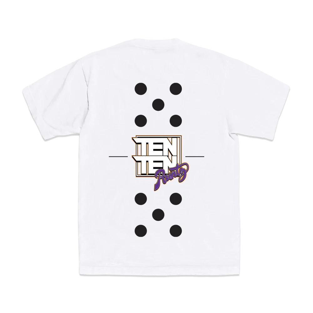 The Ten Co. X Runtz | Domino Tee | White