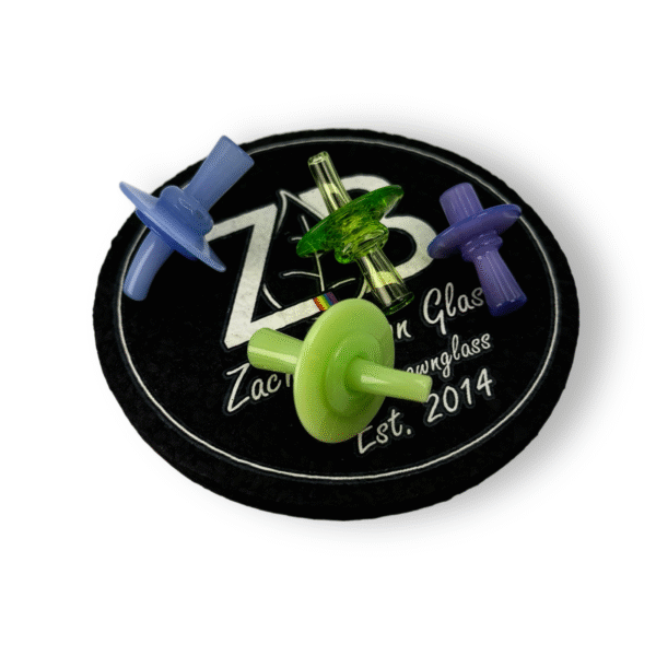 Zach Brown Glass | Colored Caps