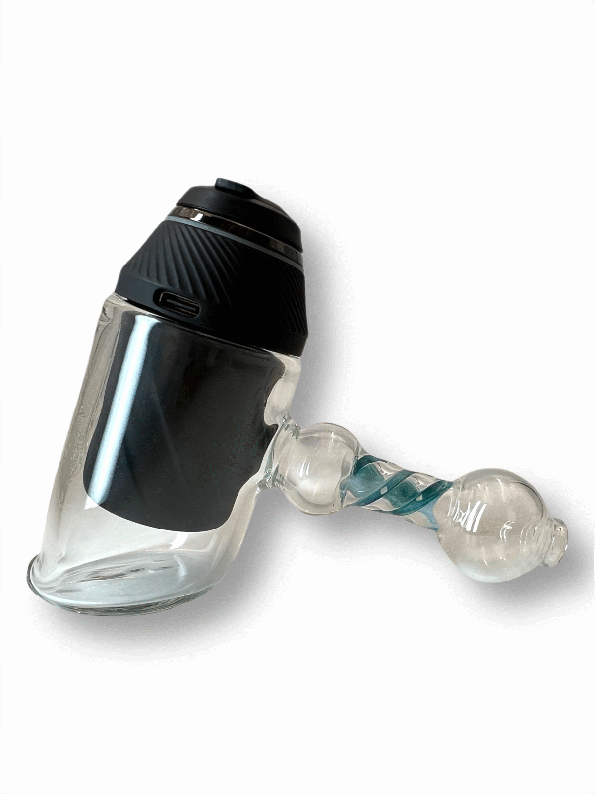 78 Glass | Blue Spiral Proxy Attachment