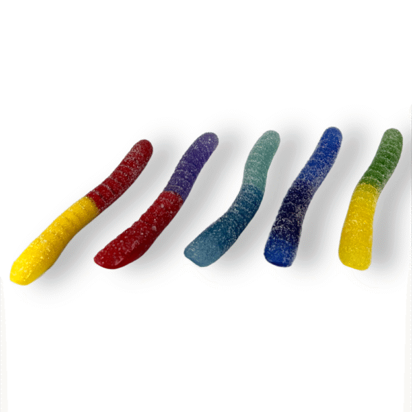 Emperial Glass | Sour Worms Scoops