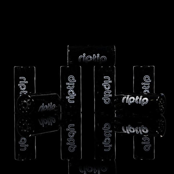 Gordo Scientific | RipTips | Jet Black - White Decal