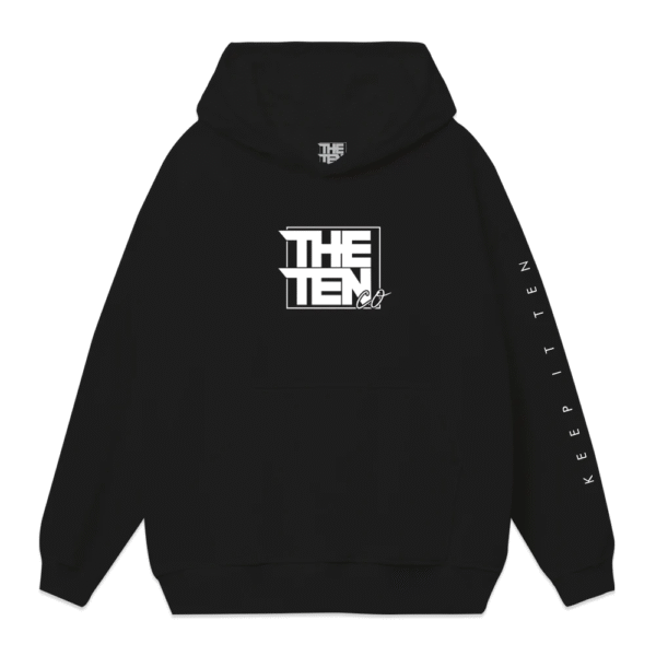 The Ten Co. | OG 10 Hoodie | Black