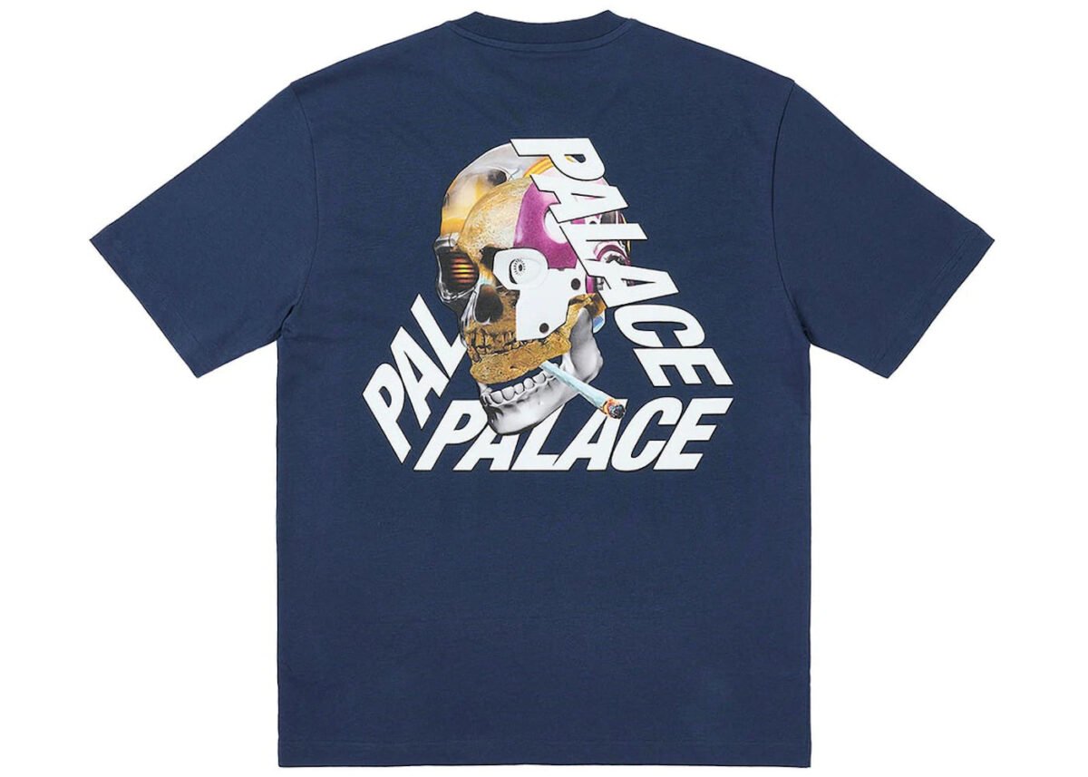 PALACE | Baked PT 3 Tee | Navy