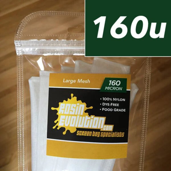 Rosin Evolution | Rosin Press Bags | 160 micron - 2x4.5"