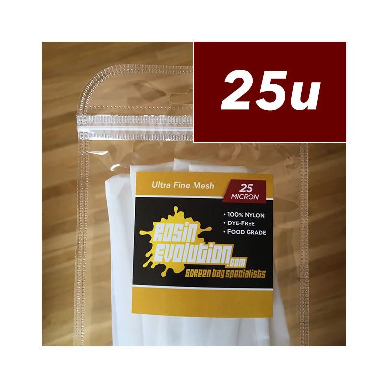 Rosin Evolution | Rosin Press Bags | 25 micron - 2x4.5"