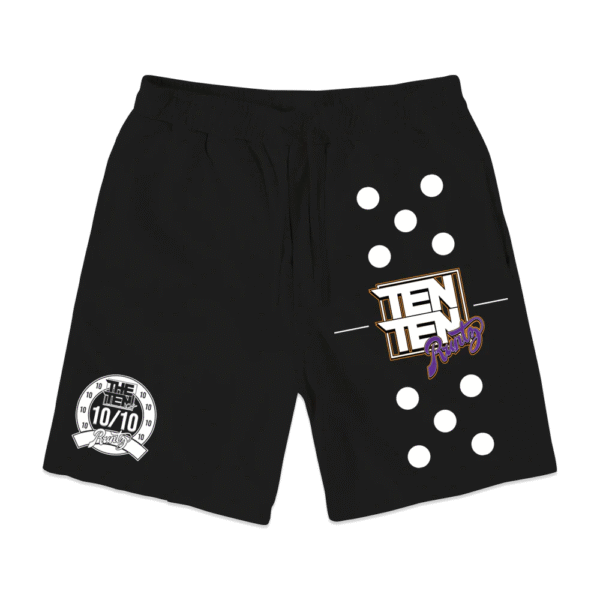 The Ten Co. X Runtz | Domino Shorts | Black