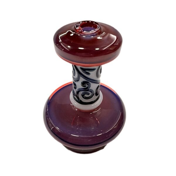 78 Glass | Puffco Peak Dry Top | Blue Vines