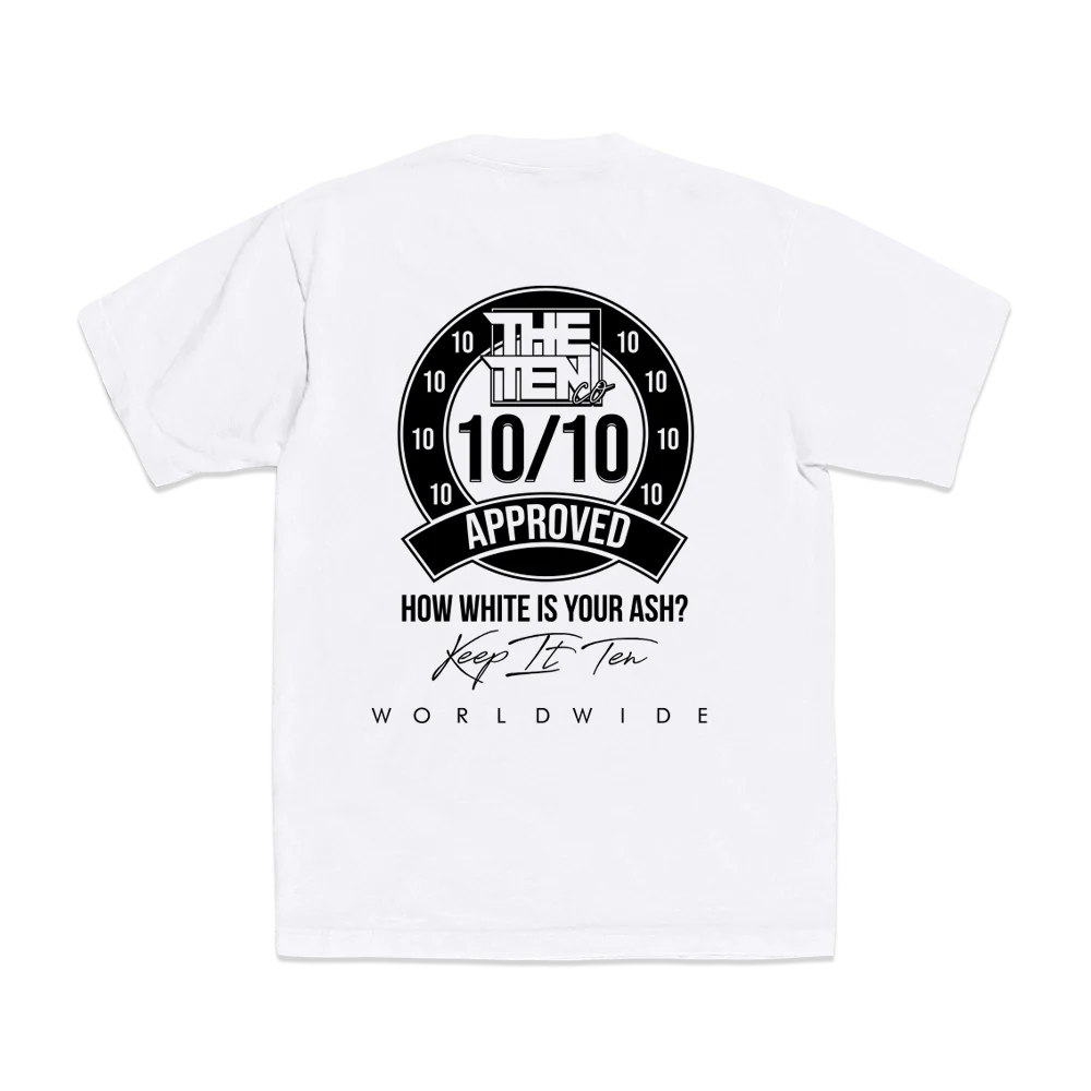 The Ten Co. | WorldWide Tee |  White