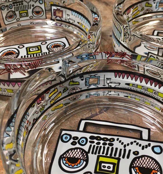 Ouchkick | STEREO FACE Ashtray